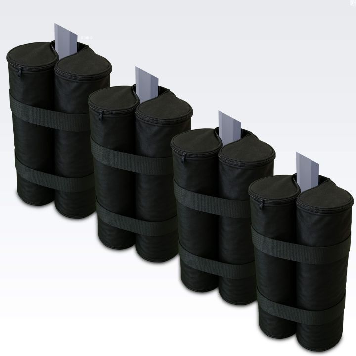 Sæt med 4 sandvægte til forankring af partytelt